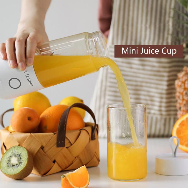 Mini Blender Portable 350ml — Smoothies & Jus en 30 secondes