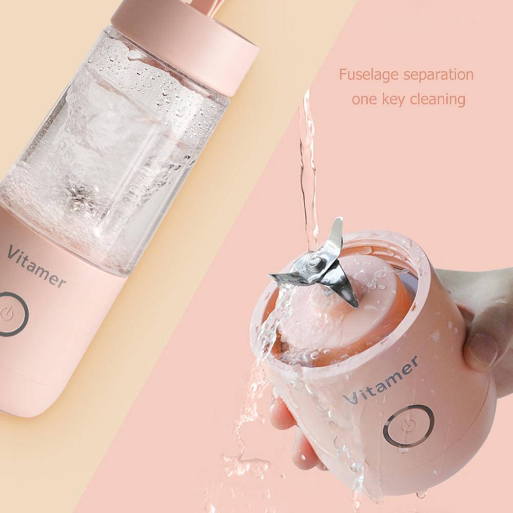 Mini Blender Portable 350ml — Smoothies & Jus en 30 secondes